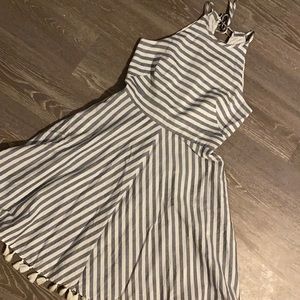 Blue & white stripe dress perfect for summer!